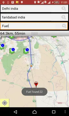 GPS Map Free android App screenshot 0