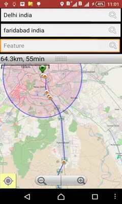 GPS Map Free android App screenshot 3