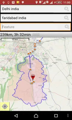 GPS Map Free android App screenshot 4